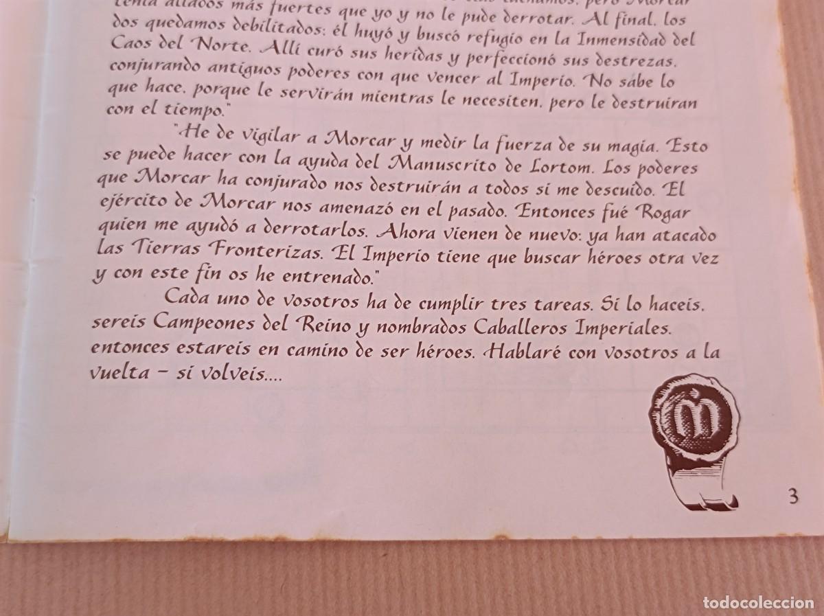 Juegos antiguos: HEROQUEST EDICI&Oacute;N RENOVADA Y AMPLIADA - Foto 21