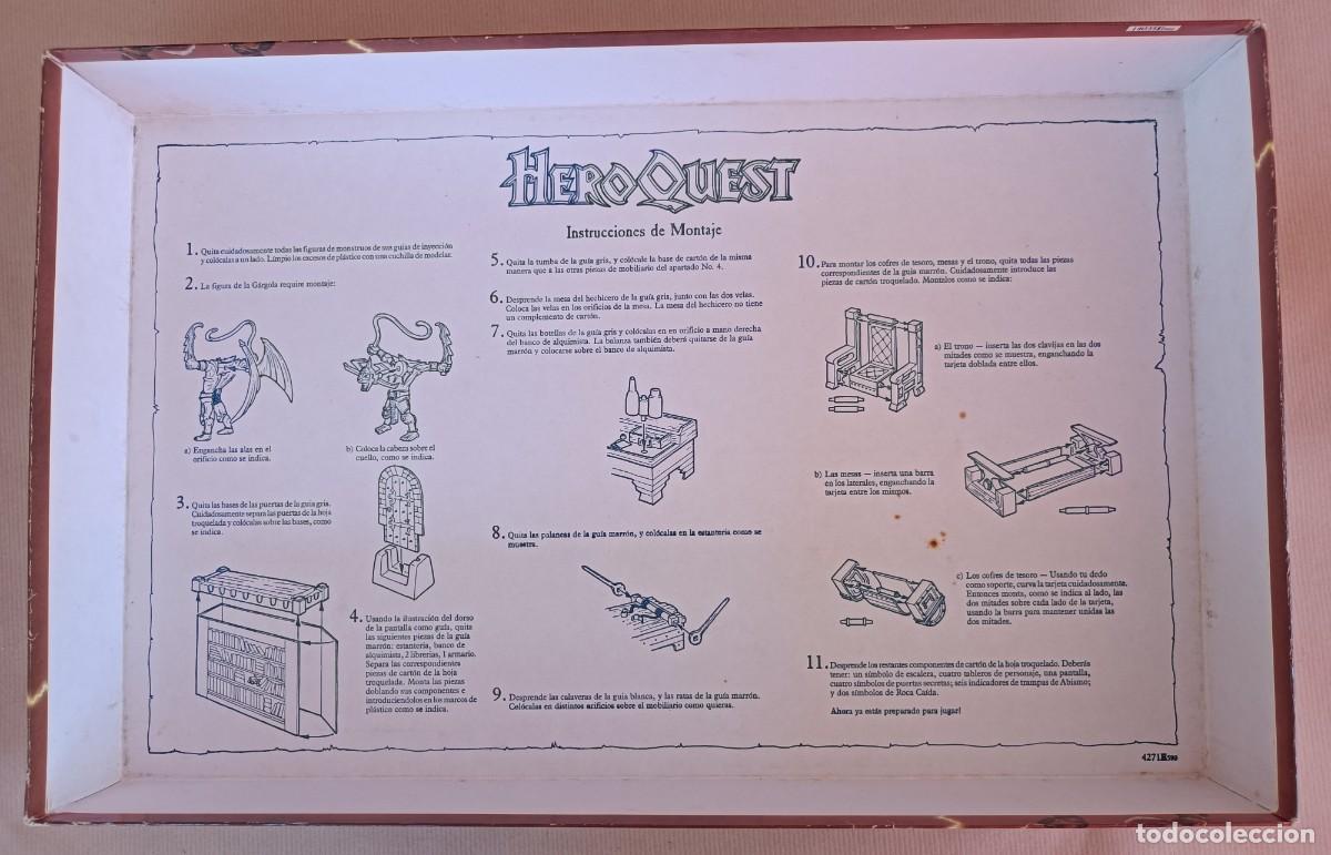 Juegos antiguos: HEROQUEST EDICI&Oacute;N RENOVADA Y AMPLIADA - Foto 30