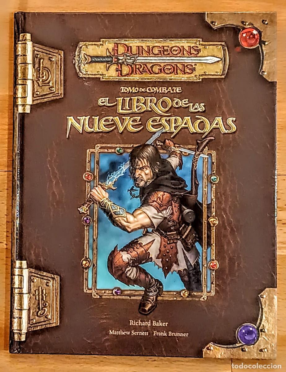 Juegos antiguos: D&D 3.5: El libro de las nueve espadas - Devir - Estado impecable de colecci&oacute;n - Foto 1