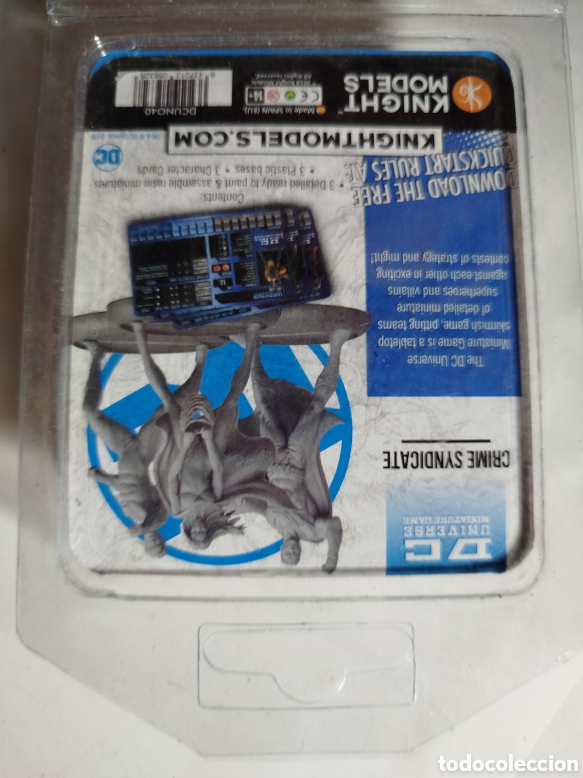 Juegos antiguos: Caja miniaturas pl&aacute;stico dc - Foto 2
