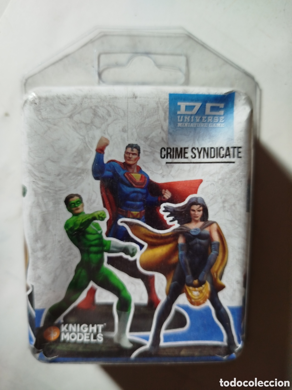 Juegos Antiguos: Caja miniaturas pl&aacute;stico dc