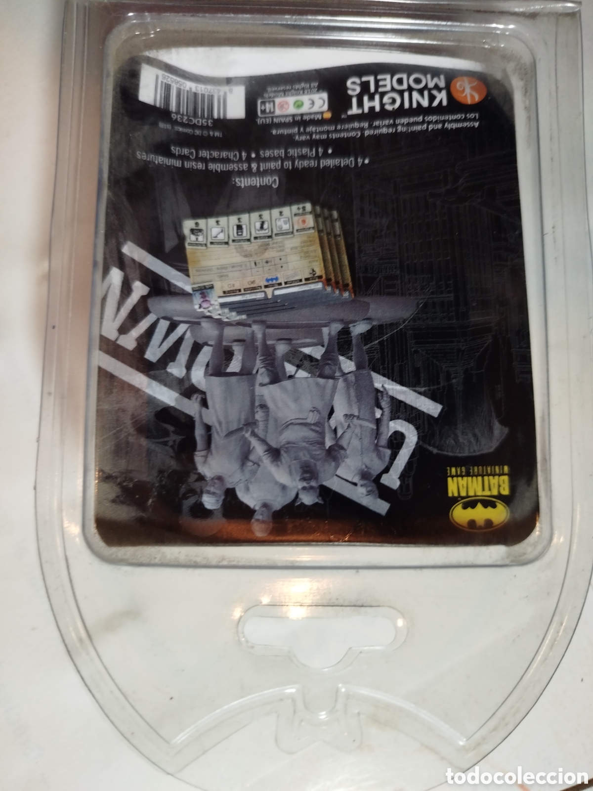 Juegos antiguos: Caja miniaturas pl&aacute;stico dc - Foto 2