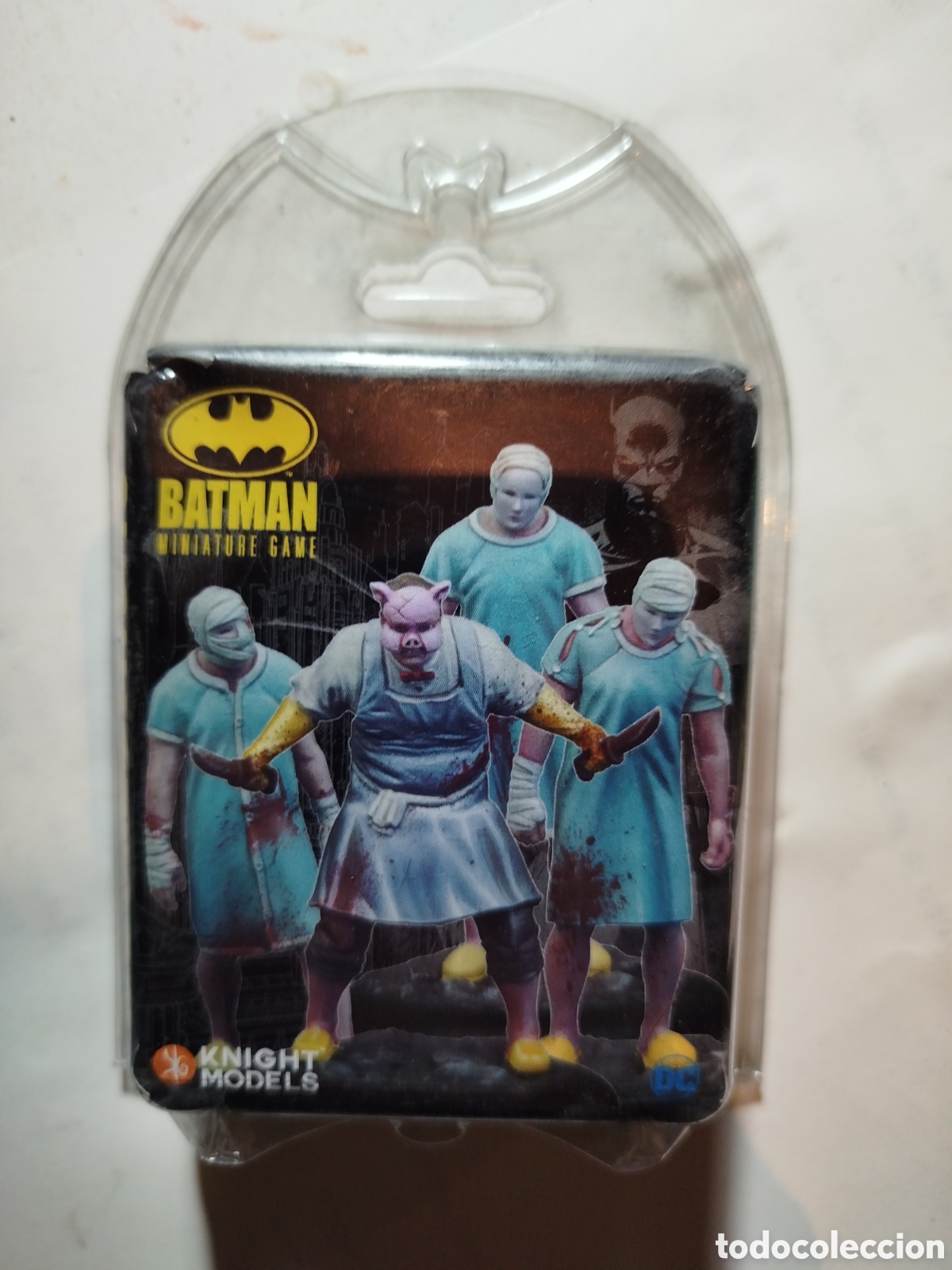 Juegos Antiguos: Caja miniaturas pl&aacute;stico dc