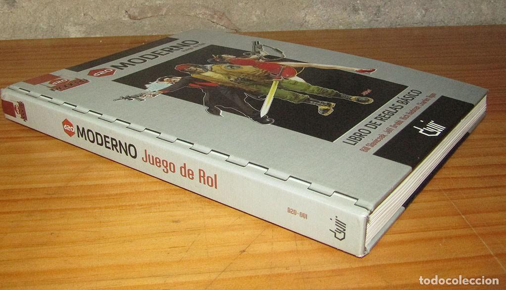 Juegos antiguos: D20 MODERNO, JUEGO DE ROL - LIBRO DE REGLAS B&Aacute;SICO - DVIR - Foto 3