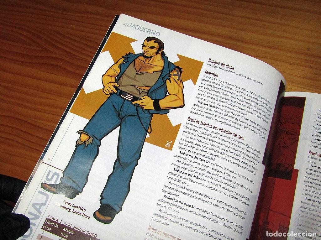 Juegos antiguos: D20 MODERNO, JUEGO DE ROL - LIBRO DE REGLAS B&Aacute;SICO - DVIR - Foto 5