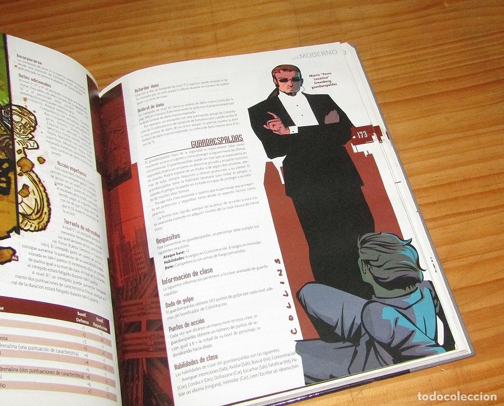 Juegos antiguos: D20 MODERNO, JUEGO DE ROL - LIBRO DE REGLAS B&Aacute;SICO - DVIR - Foto 7