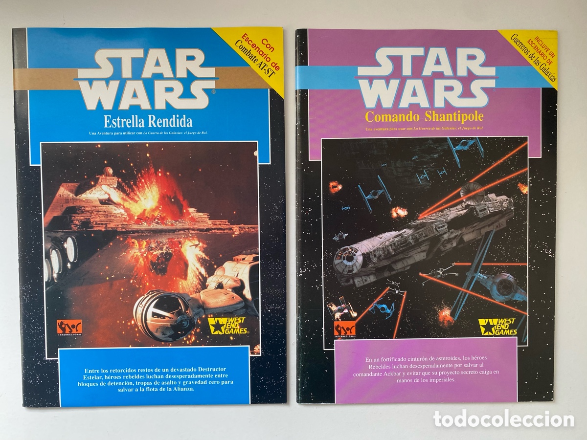 Juegos antiguos: Star Wars West End Games Rol - Foto 8