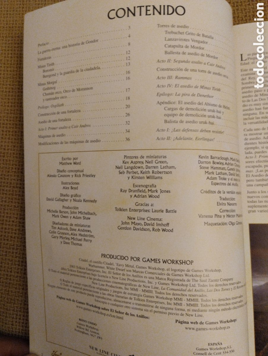 Juegos antiguos: Lote El Se&ntilde;or de los Anillos Games Workshop - Foto 4