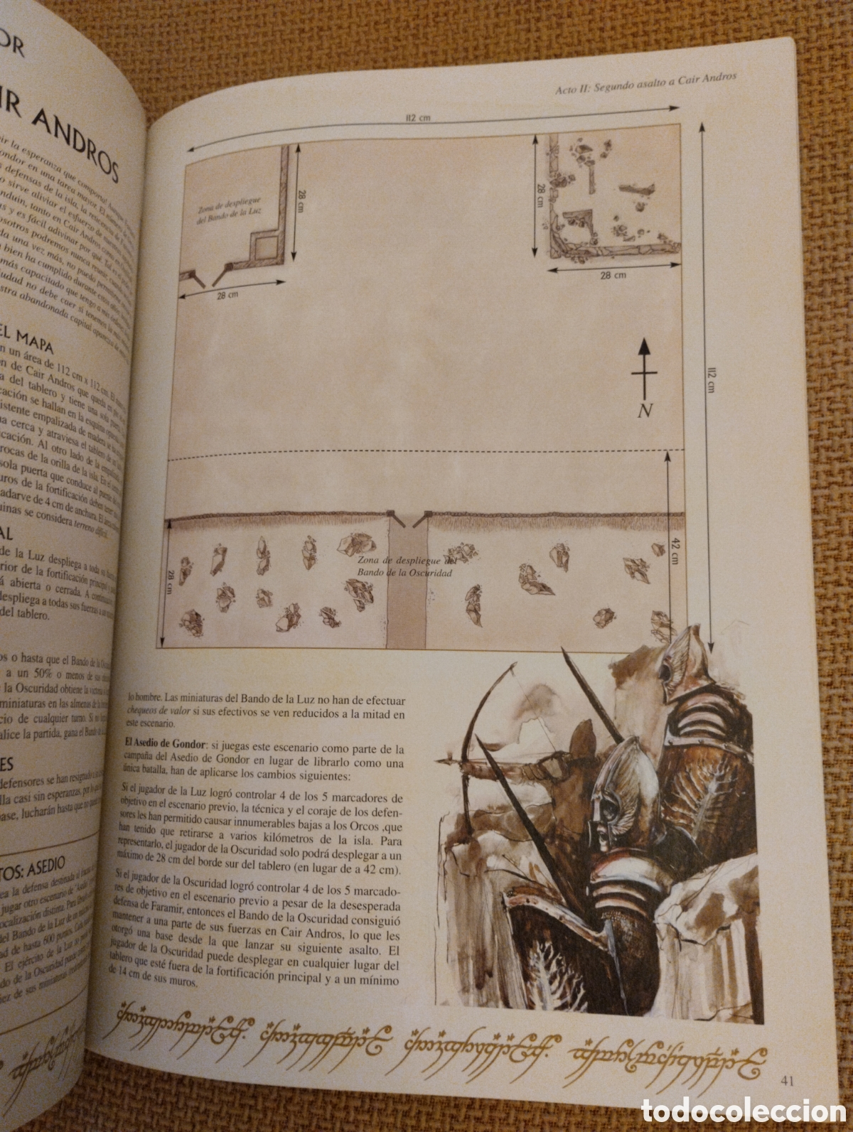 Juegos antiguos: Lote El Se&ntilde;or de los Anillos Games Workshop - Foto 7
