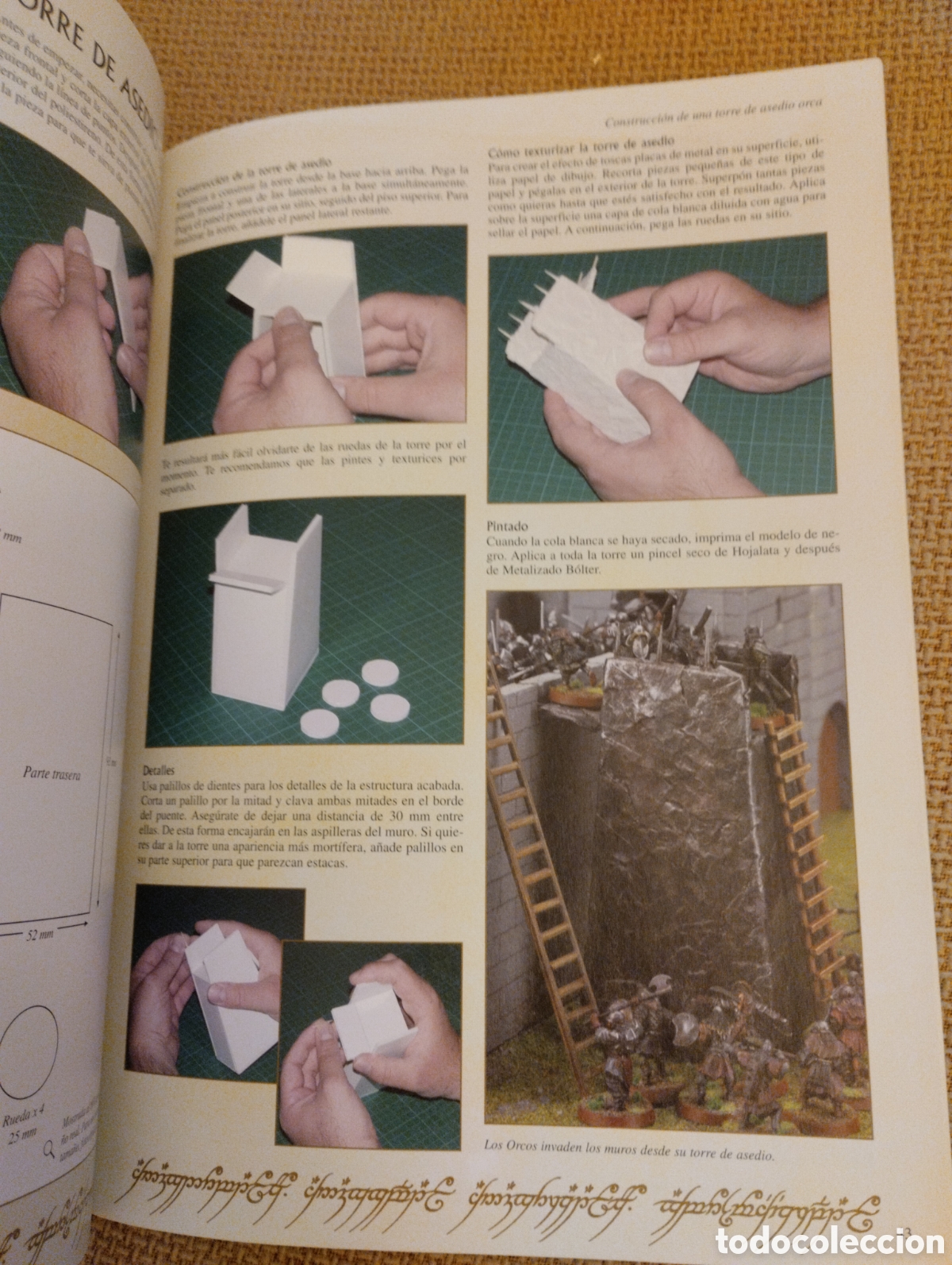 Juegos antiguos: Lote El Se&ntilde;or de los Anillos Games Workshop - Foto 8