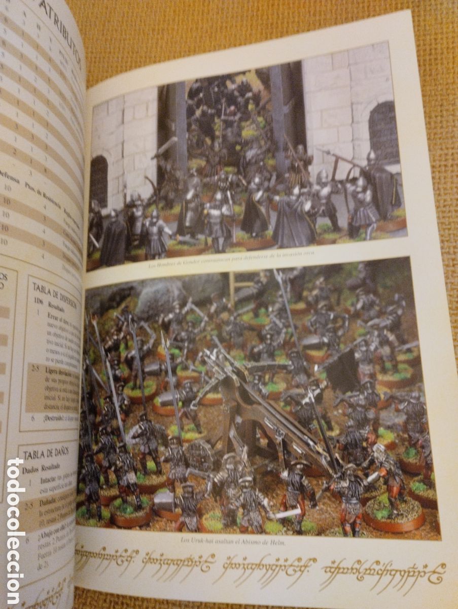 Juegos antiguos: Lote El Se&ntilde;or de los Anillos Games Workshop - Foto 10