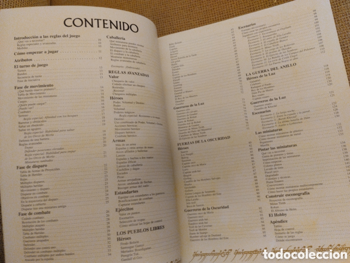 Juegos antiguos: Lote El Se&ntilde;or de los Anillos Games Workshop - Foto 11