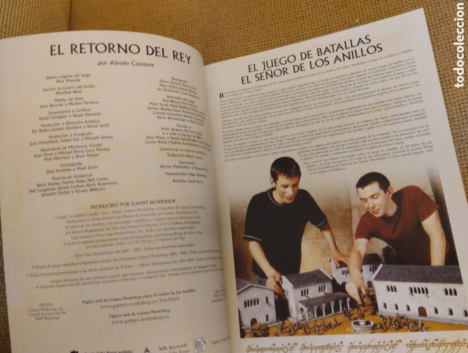 Juegos antiguos: Lote El Se&ntilde;or de los Anillos Games Workshop - Foto 12