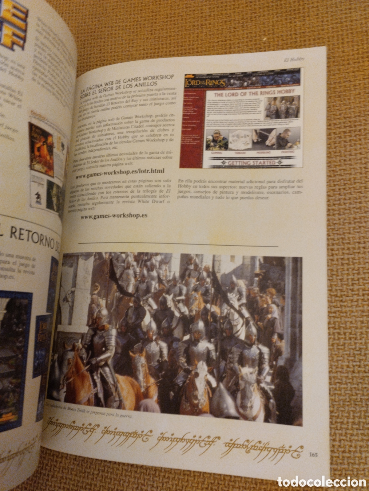 Juegos antiguos: Lote El Se&ntilde;or de los Anillos Games Workshop - Foto 17