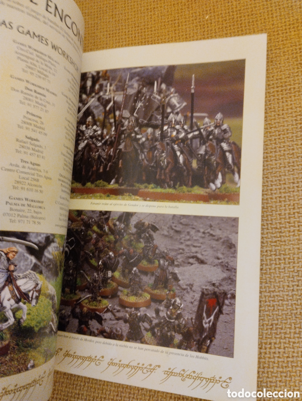 Juegos antiguos: Lote El Se&ntilde;or de los Anillos Games Workshop - Foto 18