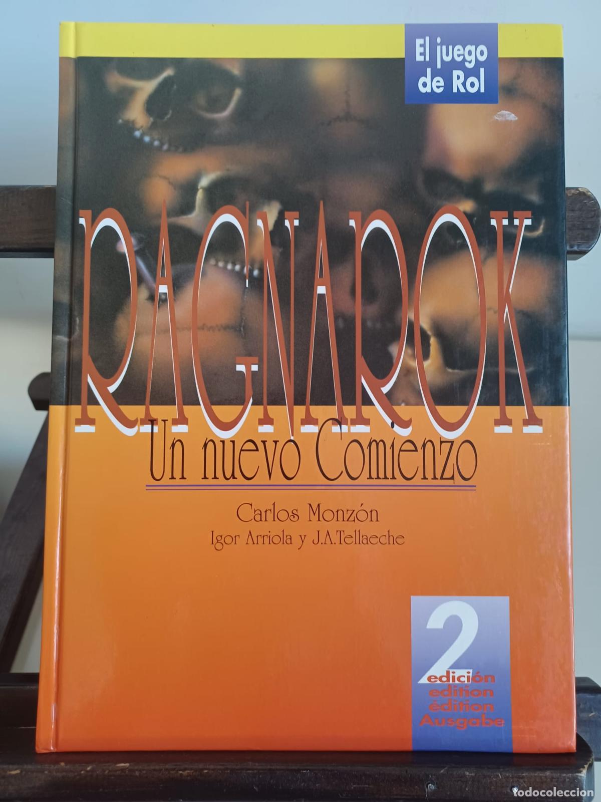 Juegos Antiguos: Ragnarok. Un nuevo comienzo/ Juego de Rol/ Carlos Monz&oacute;n/ Ludotecnia, 1995