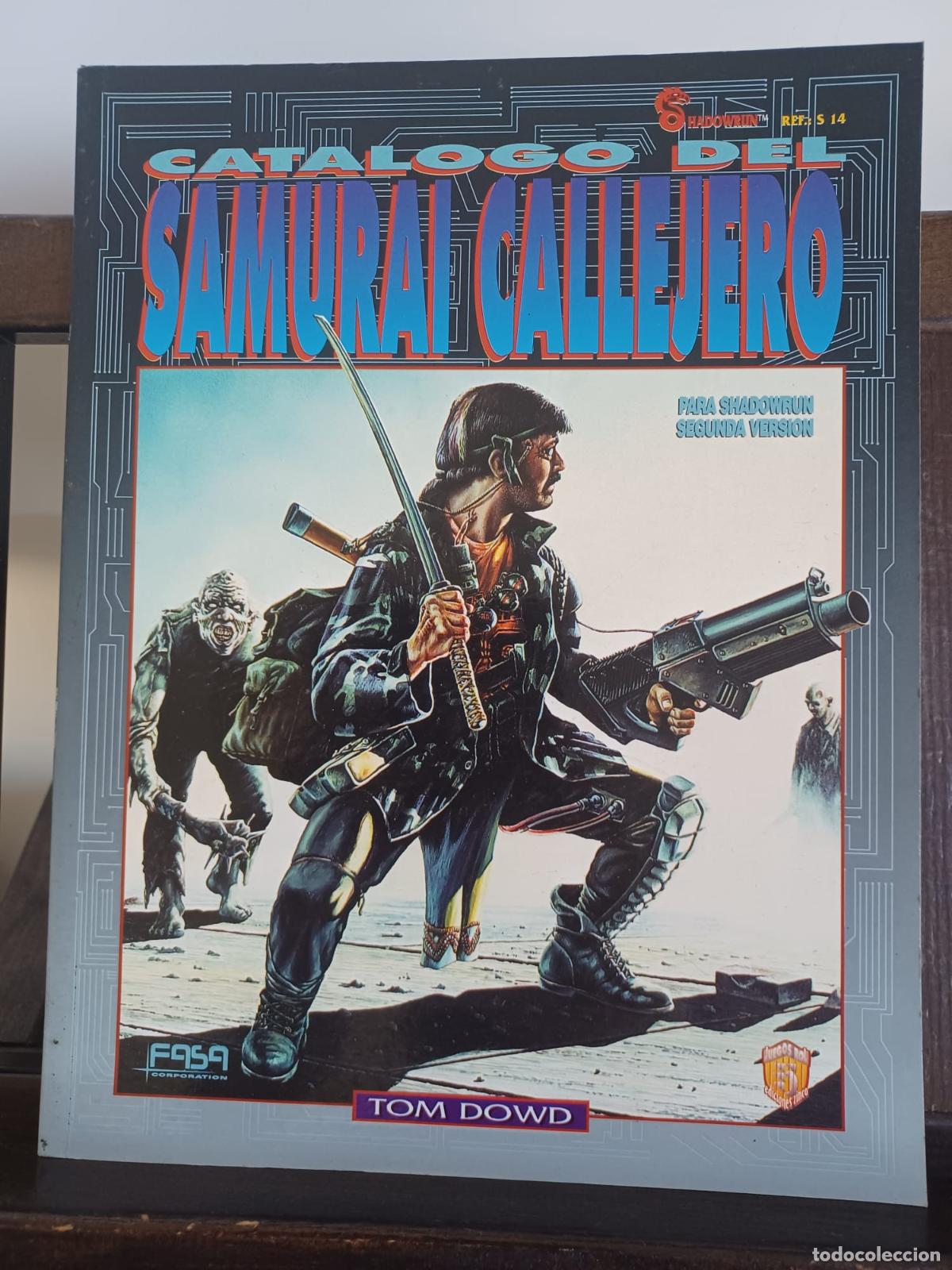 Juegos Antiguos: Cat&aacute;logo del Samurai Callejero/ Shadowrun/ Juego de rol