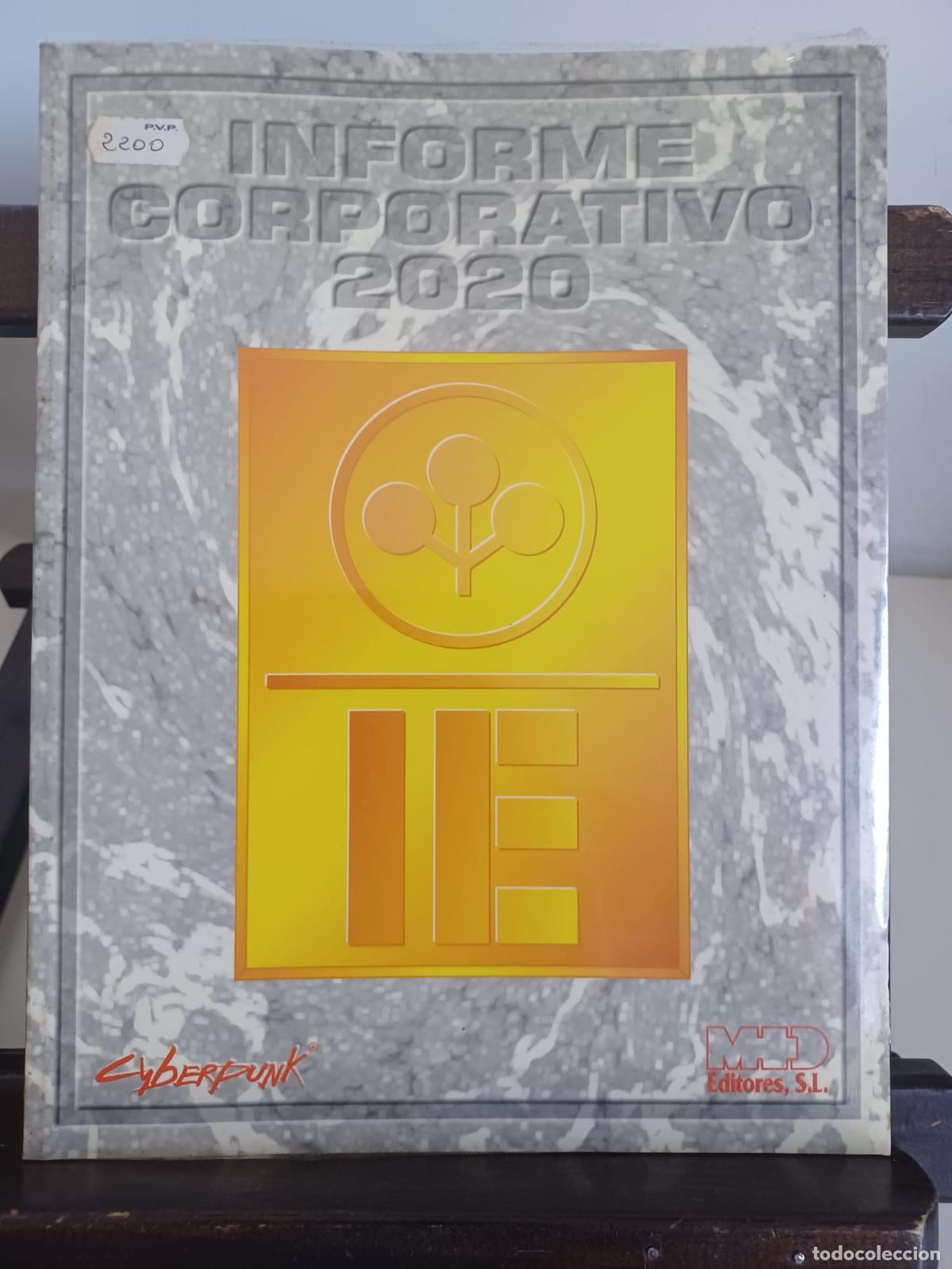 Juegos Antiguos: Informe corporativo 2020. Cyberpunk/ Juego de rol