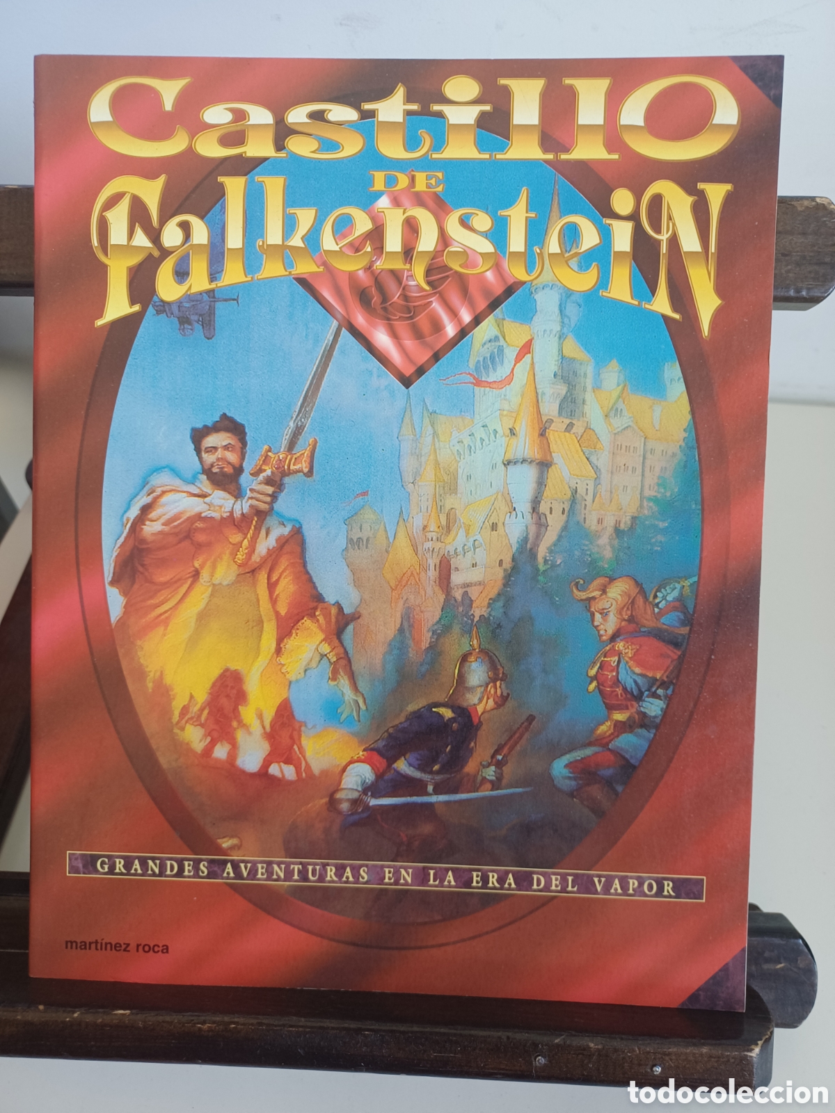 Juegos Antiguos: Castillo de Falkenstein. Juego de rol/ Mart&iacute;nez Roca, 1994
