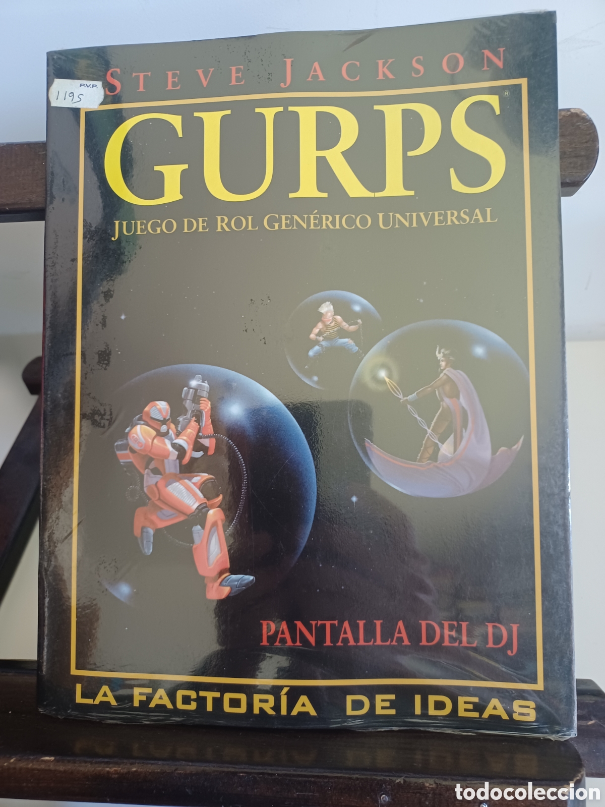 Juegos Antiguos: Gurps. Juego de rol gen&eacute;rico universal. Pantalla del DJ/ A ESTRENAR
