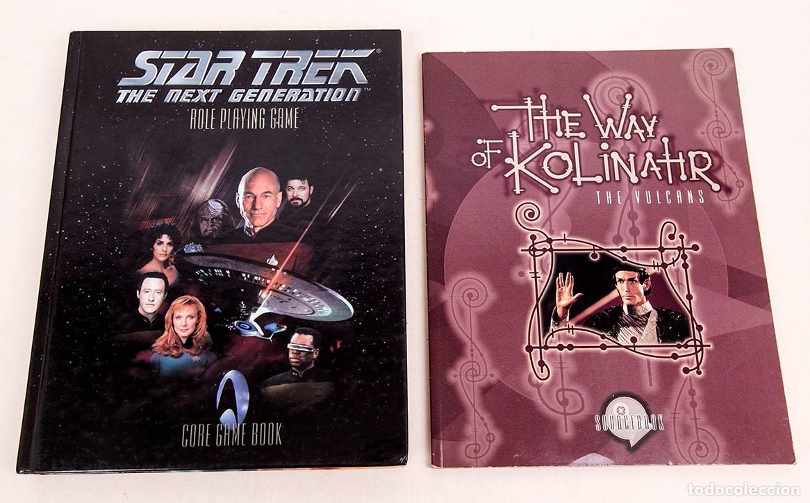 Juegos Antiguos: STAR TREK : THE NEXT GENERATION - ROLE PLAYING GAME + THE WAY OF KOLINAHR