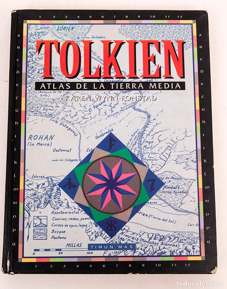 Juegos Antiguos: TOLKIEN - ATLAS DE LA TIERRA MEDIA