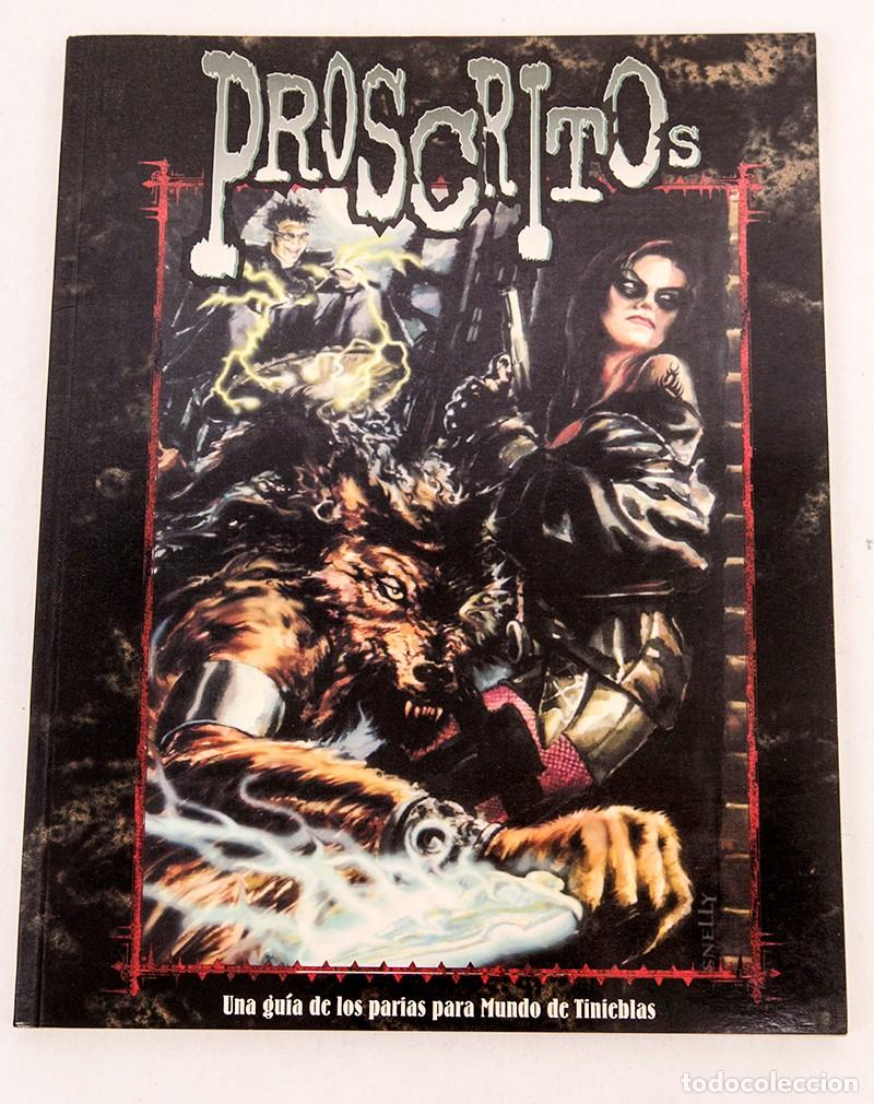 Juegos Antiguos: PROSCRITOS : GUIA PARA MUNDO DE TINIEBLAS - VAMPIRO - LA FACTORIA