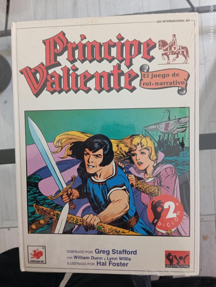 Juegos Antiguos: Juego de Rol Pr&iacute;ncipe Valiente - Greg Stafford - 1&ordf; Edici&oacute;n Joc Internacional