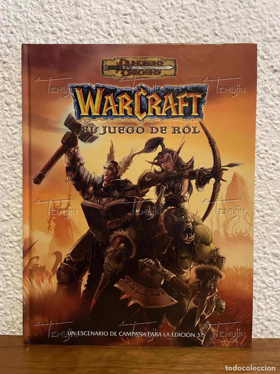 Juegos Antiguos: Dungeons and Dragons 3.5 WarCraft - La Factoria LFWA001 - juego de rol dyd