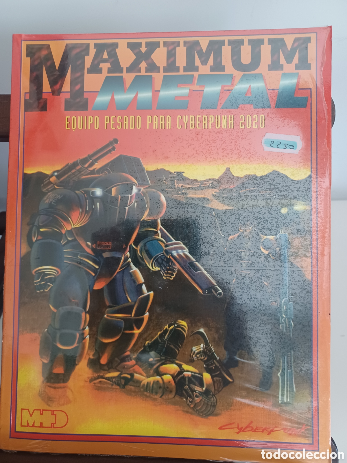 Juegos Antiguos: Maximum metal. Equipo pesado para Cyberpunk 2020/ Juego de rol/ M+D/ NUEVO PRECINTADO