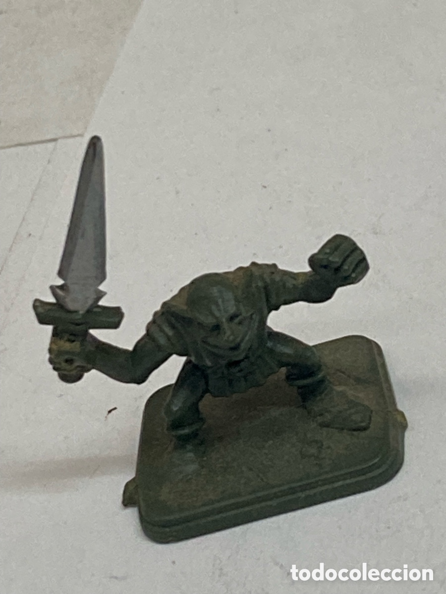 Juegos Antiguos: figura de goblin del juego de mesa cl&aacute;sico HeroQuest