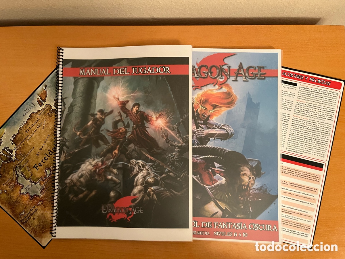 Juegos Antiguos: Manuales Rol Dragon Age: Low Cost