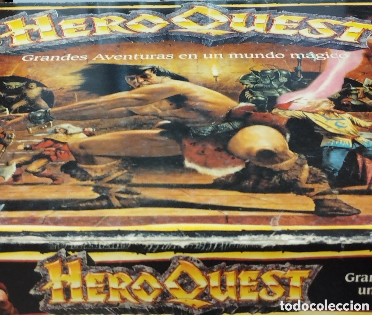 Juegos Antiguos: Hero Quest 1989 con m&aacute;s figuras