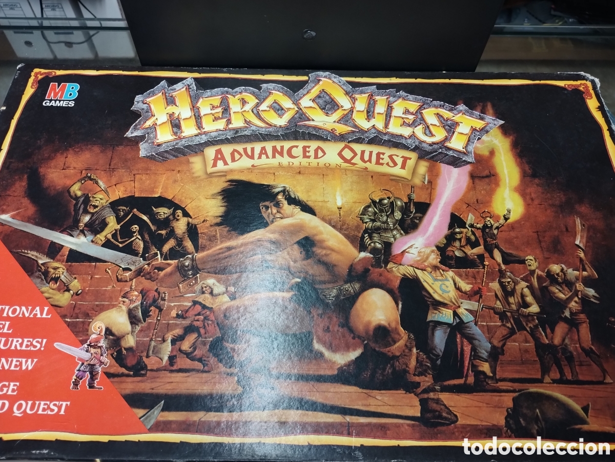 Juegos Antiguos: Hero Quest 1992 juego de rol