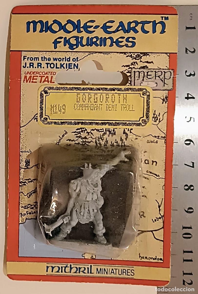 Juegos Antiguos: M149 - Gorgoroth Cave Troll - Mithril Miniatures -Bl&iacute;ster original Sealed.