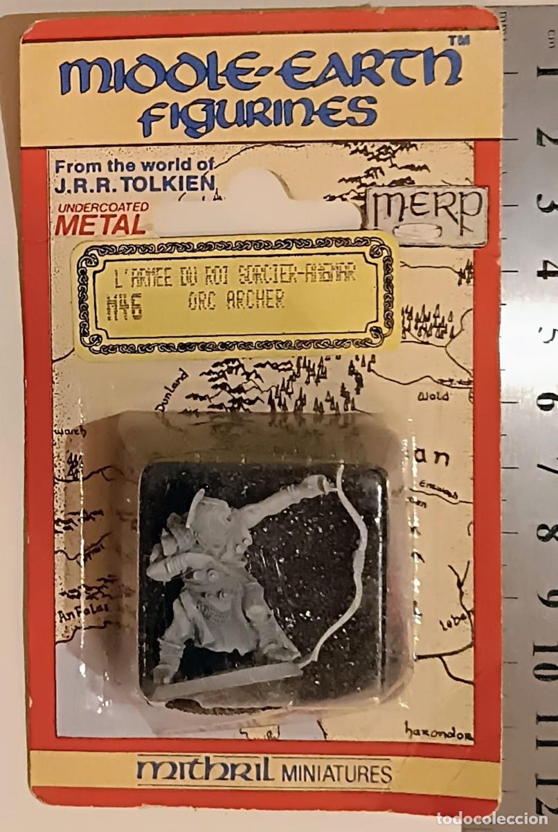 Juegos Antiguos: Mithril Miniatures M46 Orco Arquero Angmar - Mithril Miniatures - Bl&iacute;ster (Leer descripci&oacute;n)