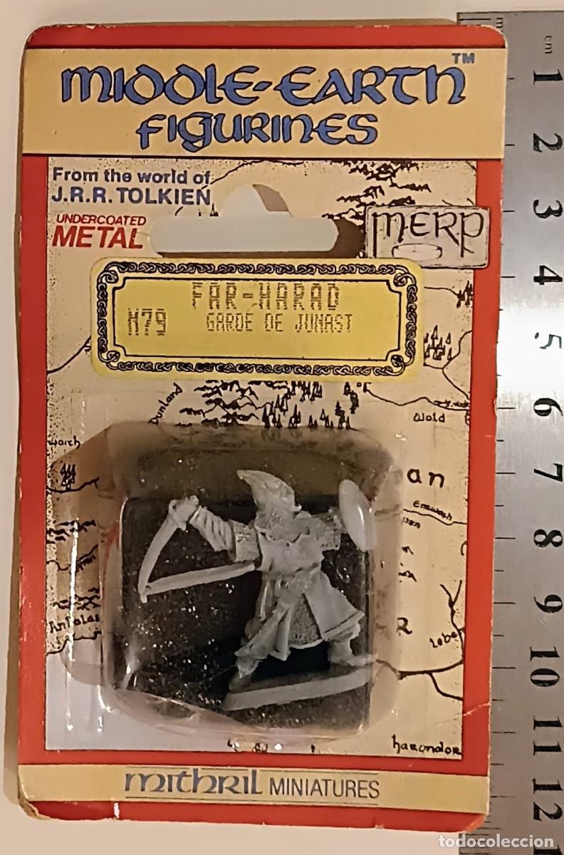 Juegos Antiguos: M79 Guardia de Jumast (Far-Harad) - Mithril Miniatures - Bl&iacute;ster original Sealed