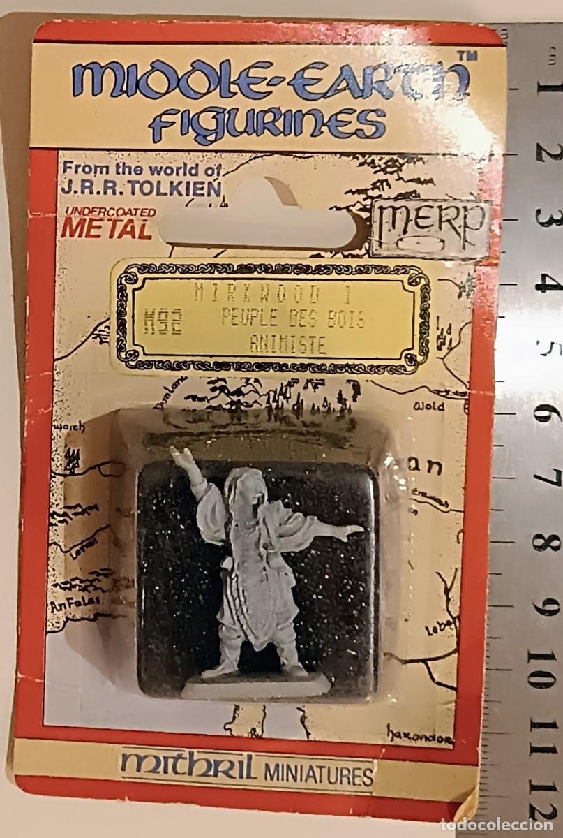 Juegos Antiguos: M92 Animista Hombres del Bosque - Mithril Miniatures - Bl&iacute;ster original Sealed