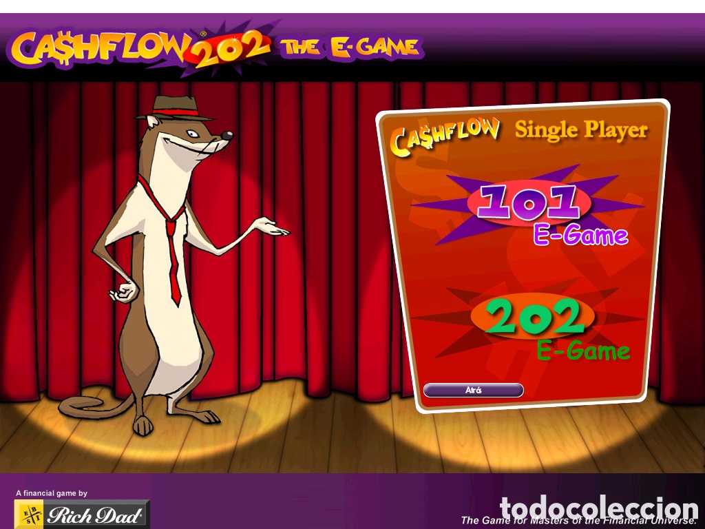 Juegos antiguos: Cashflow101 egame pc - Foto 2
