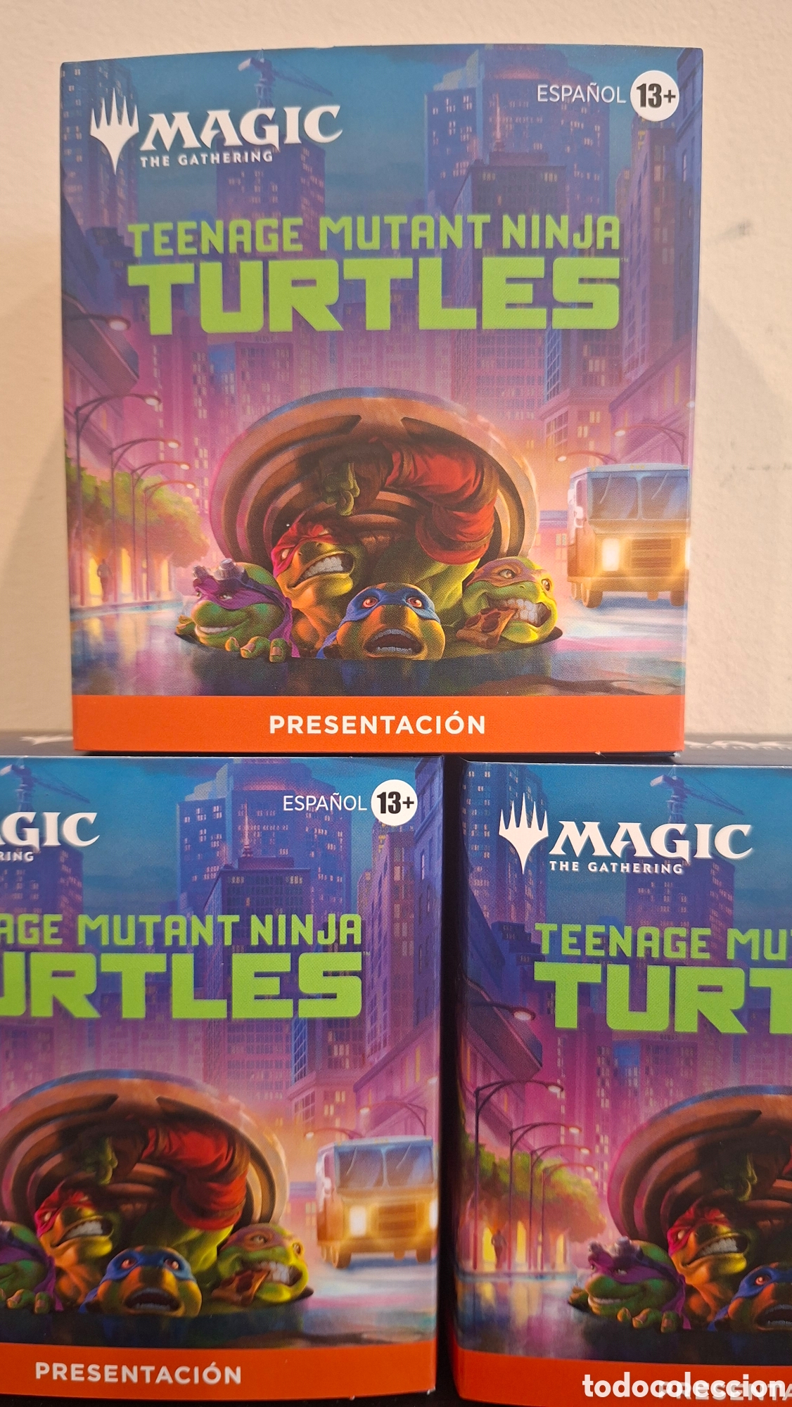 Juegos Antiguos: MAGIC THE GATHERING: TORTUGAS NINJA - PACK PRESENTACION