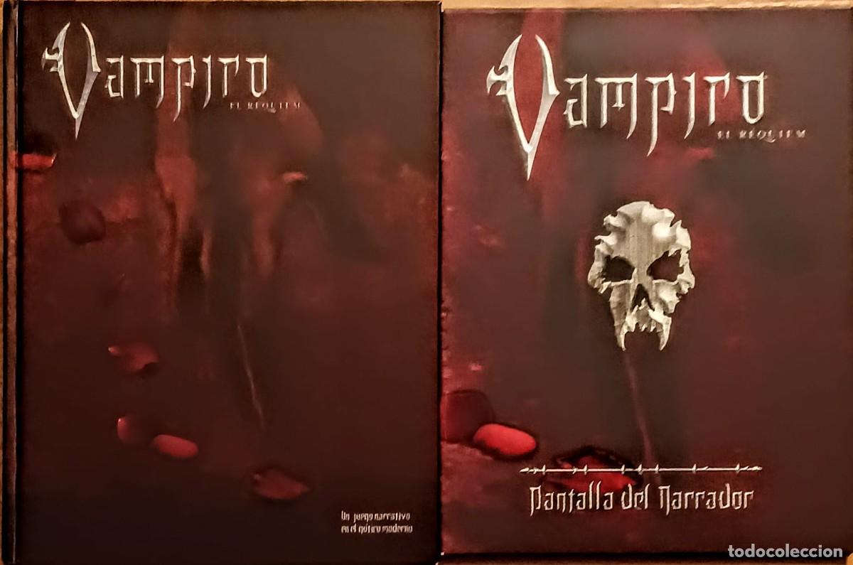 Juegos Antiguos: Vampiro: El R&eacute;quiem - Pack B&aacute;sico + Pantalla Narrador (MINT)