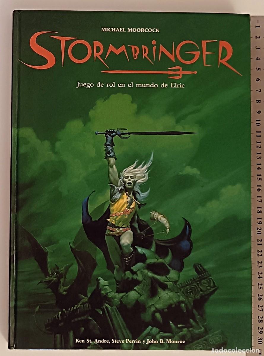 Juegos Antiguos: Stormbringer Juego de Rol (Joc Internacional 1990) | Elric | Impecable | Mint