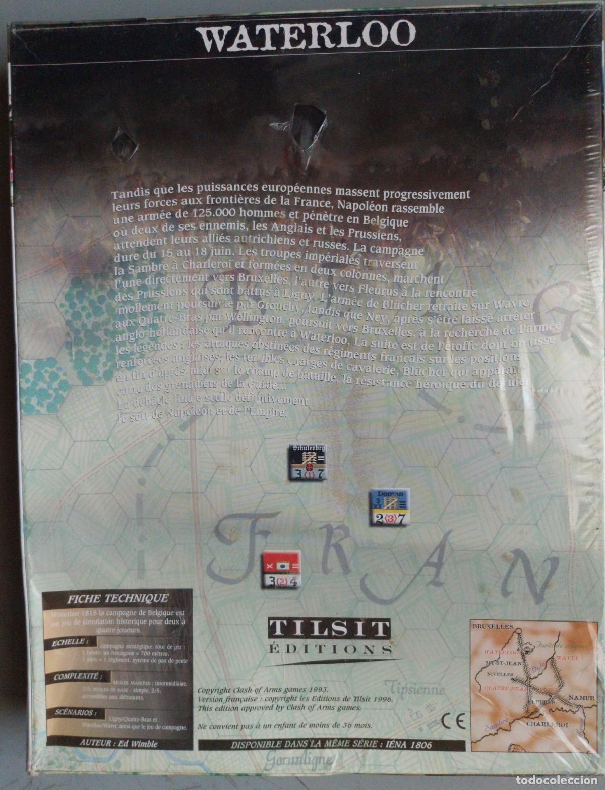 Juegos antiguos: waterloo 1815. campagne de belgique - Foto 2