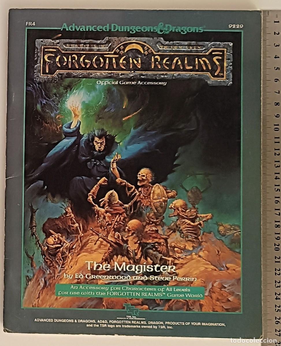 Juegos Antiguos: AD&D Forgotten Realms FR4 The Magister (TSR 1988) | First Print | Excellent