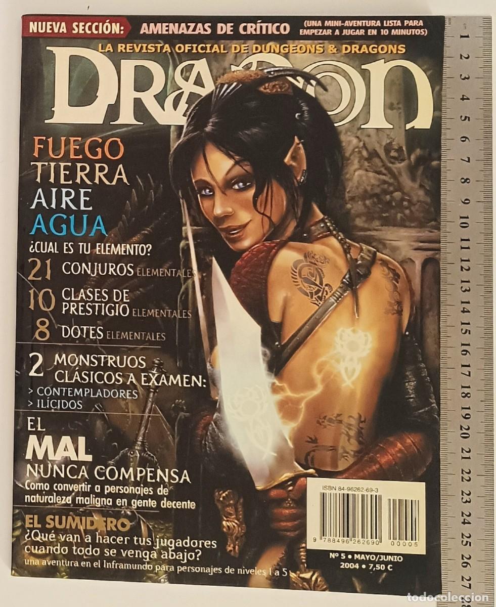 Juegos Antiguos: D&D Revista Dragon N&ordm; 5 (Devir 2004) | Beholders & Il&iacute;cidos | Excelente/Mint