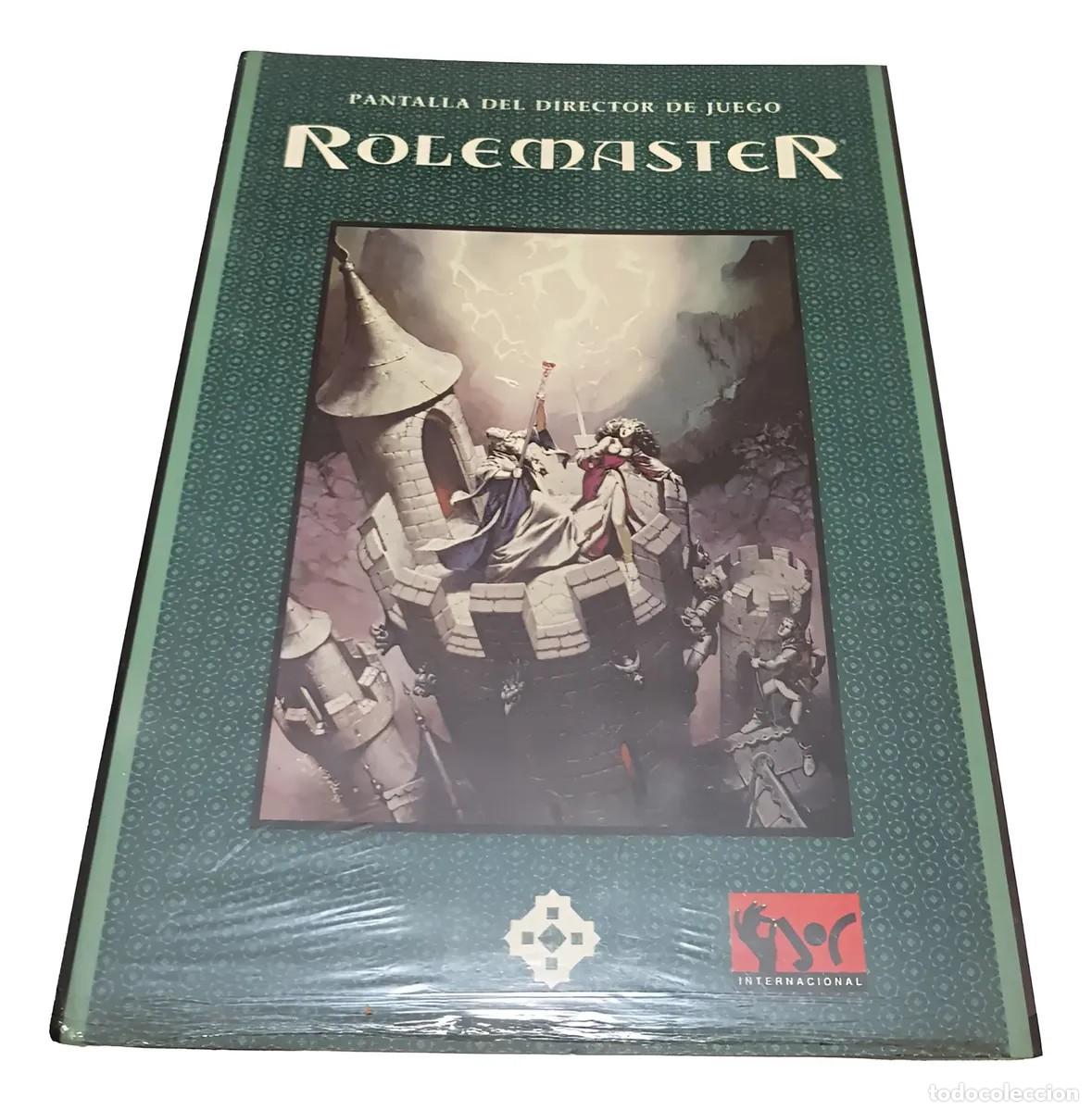 Juegos Antiguos: PANTALLA DEL DIRECTOR DE JUEGO ROLEMASTER JUEGO DE ROL JOC INTERNACIONAL PRECINTADO