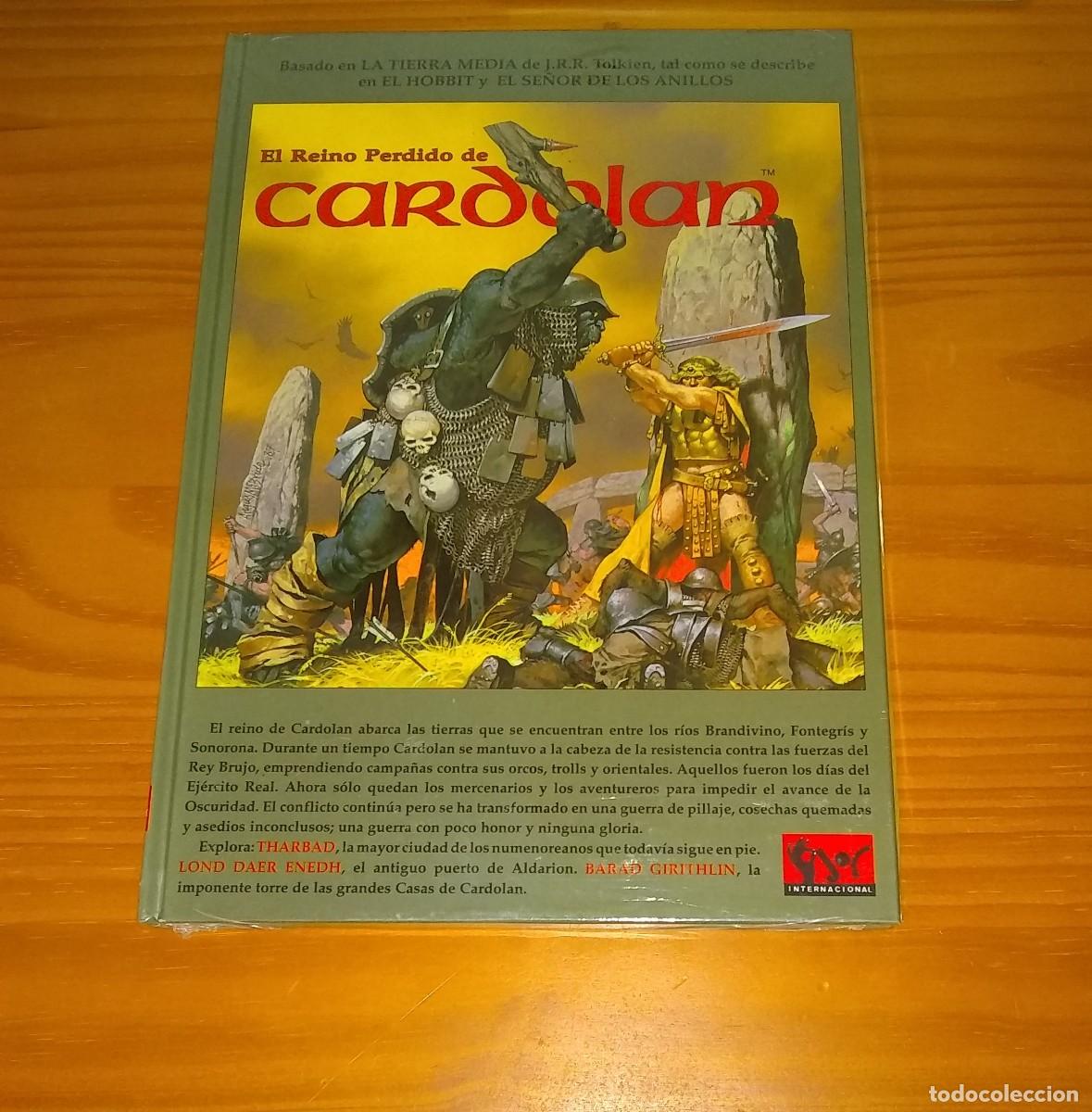 Juegos Antiguos: EL REINO PERDIDO DE CARDOLAN SUPLEMENTO EL SE&Ntilde;OR DE LOS ANILLOS JUEGO DE ROL JOC PRECINTADO