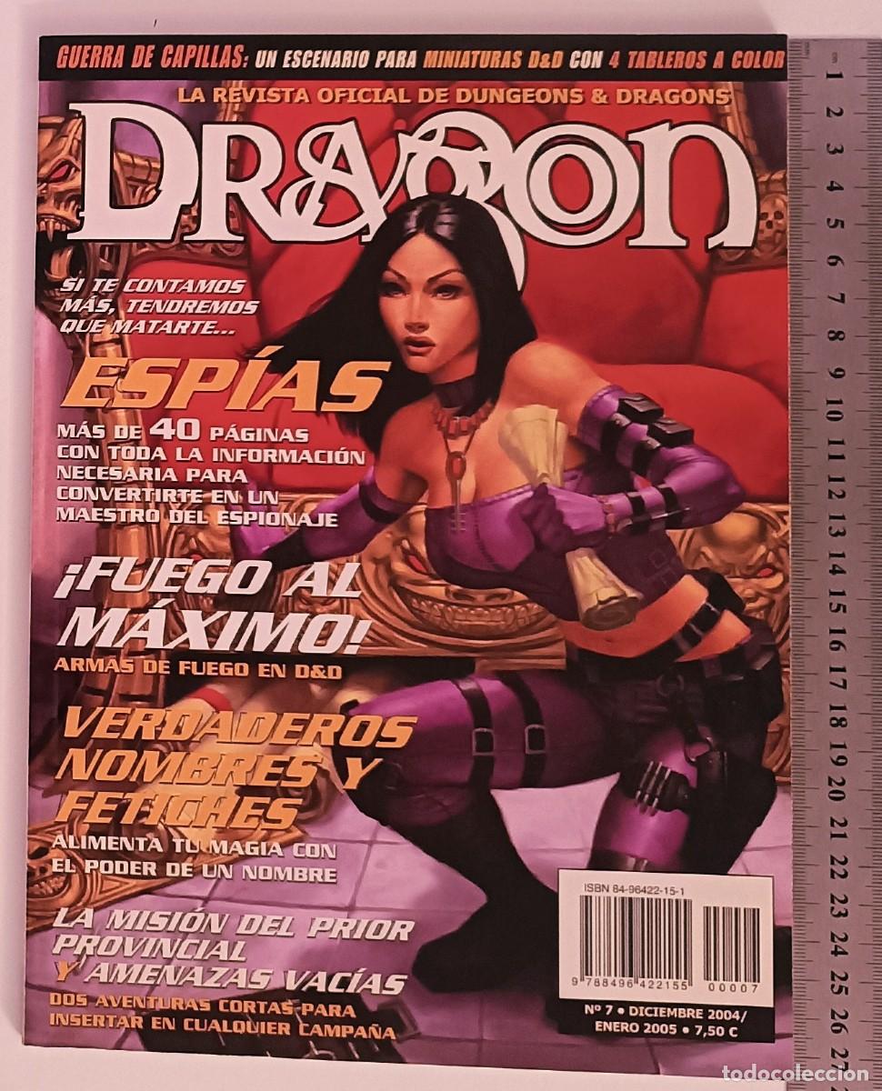 Juegos Antiguos: D&D Revista Dragon N&ordm; 7 + 4 Tableros Color (Devir 2005) | Espionaje | Mint