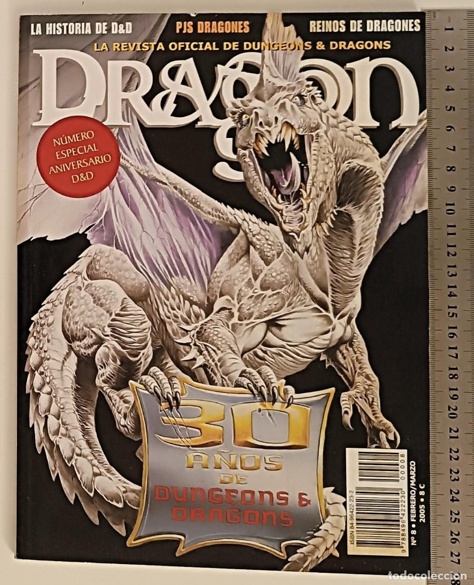 Juegos Antiguos: D&D Revista Dragon N&ordm; 8 Especial 30 Aniversario | Devir 2005 | Impecable