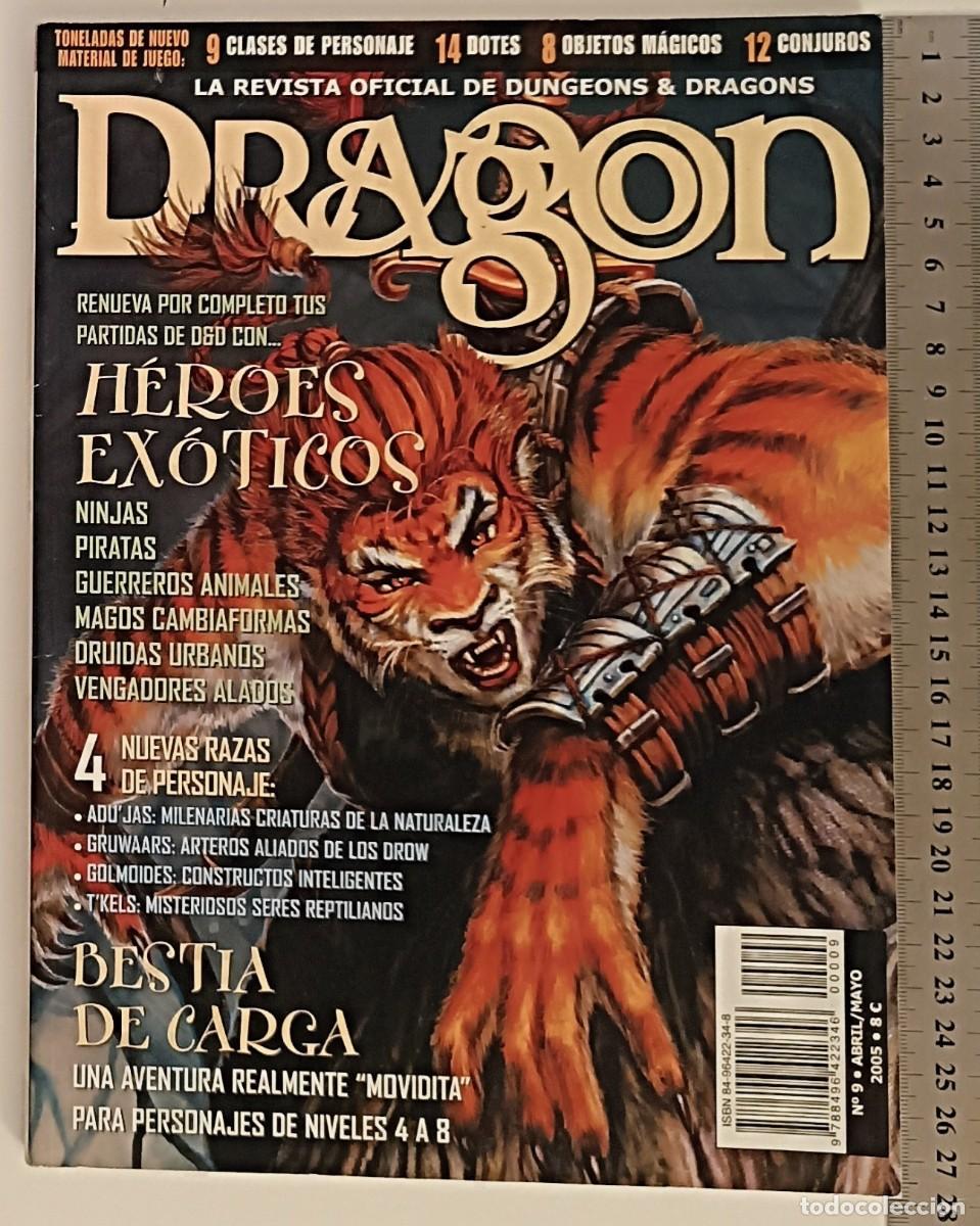Juegos Antiguos: D&D Revista Dragon N&ordm; 9 (Devir 2005) | Ninjas, Piratas y Nuevas Razas | Mint